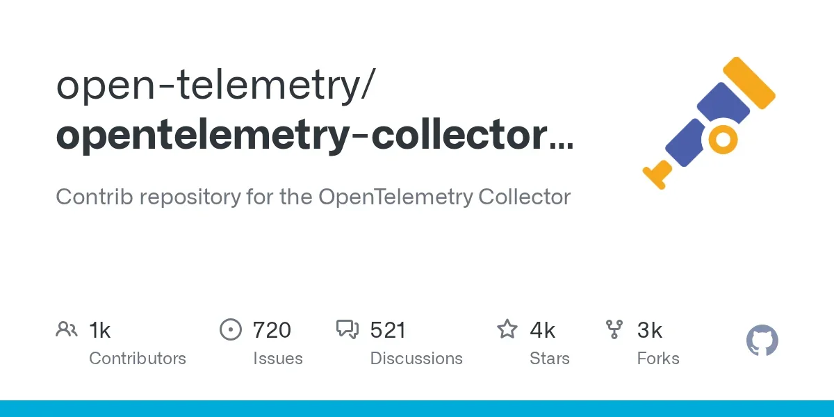 open-telemetry / opentelemetry-collector-contrib