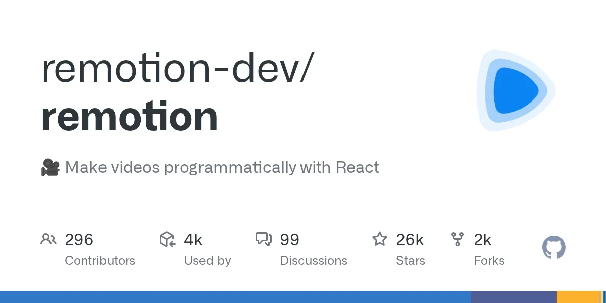 remotion-dev / remotion
