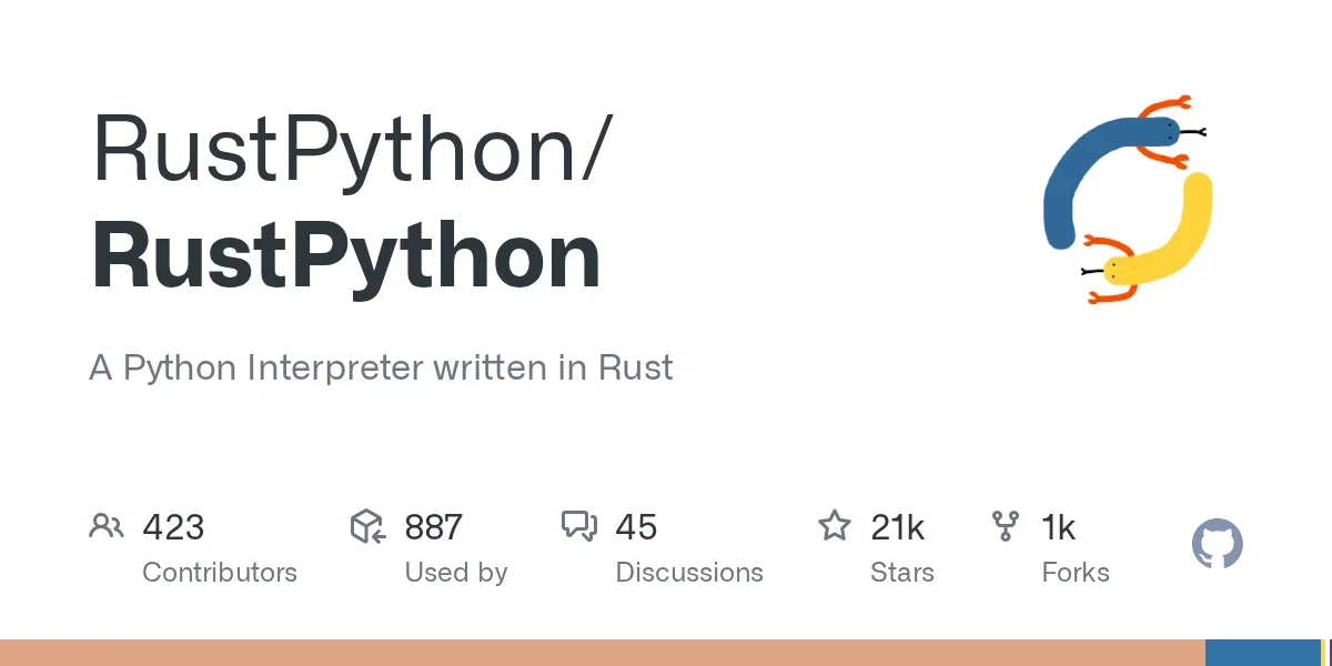 RustPython / RustPython
