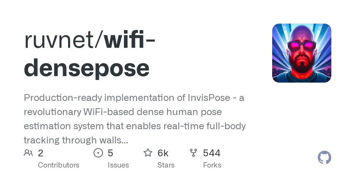 ruvnet / wifi-densepose