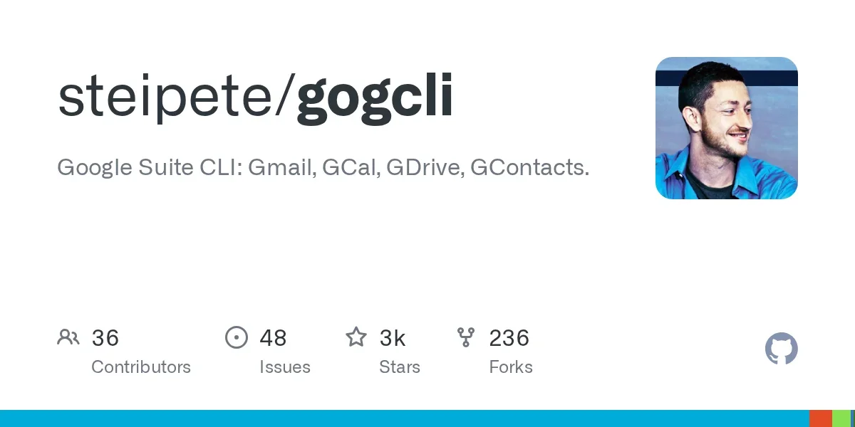 steipete / gogcli