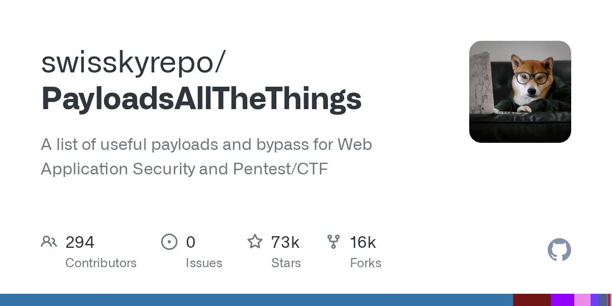 swisskyrepo / PayloadsAllTheThings