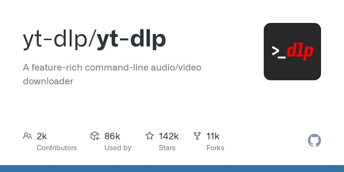 yt-dlp / yt-dlp