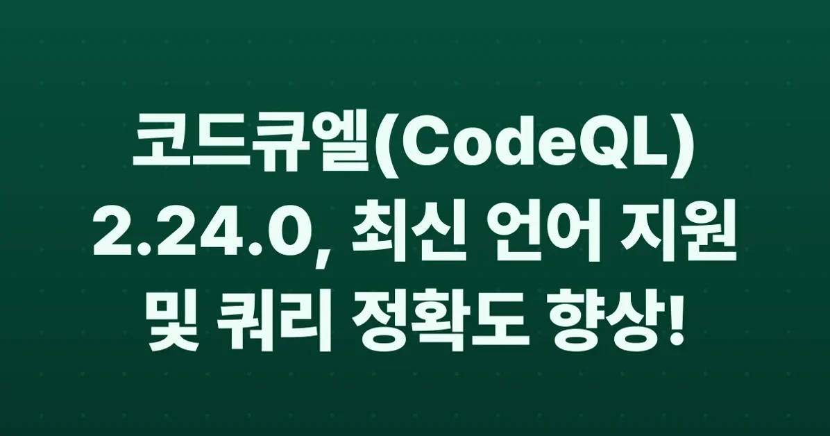 CodeQL 2.24.0 adds Swift 6.2 and .NET 10 support, and improves file handling for minified JavaScript