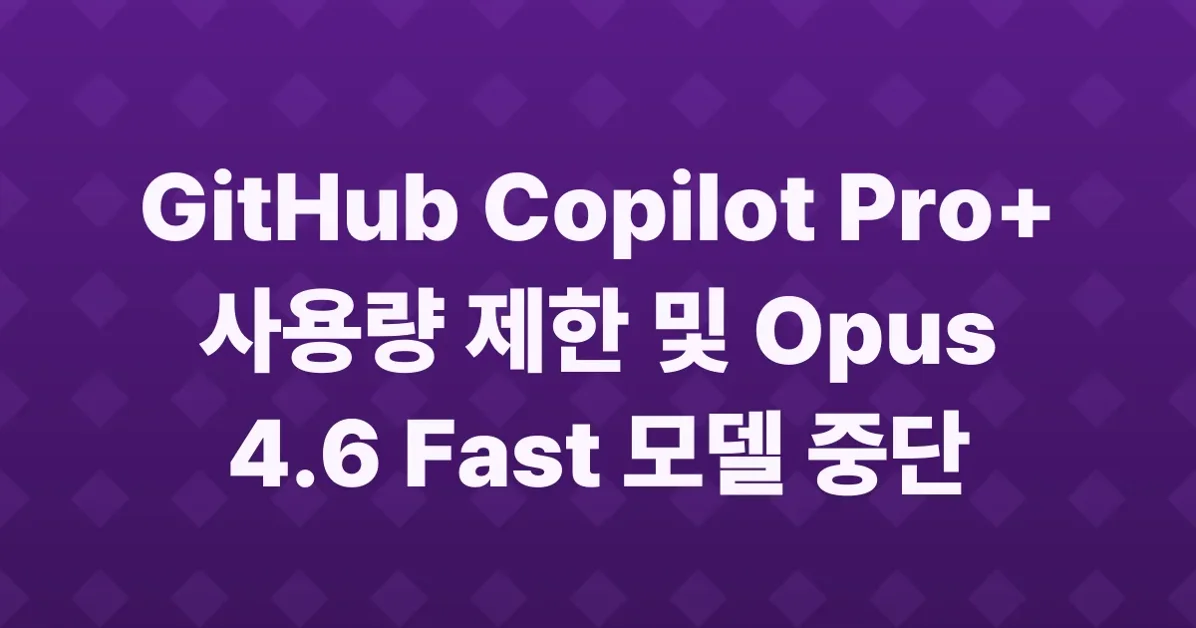 Enforcing new limits and retiring Opus 4.6 Fast from Copilot Pro+