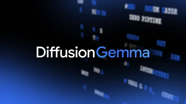 DiffusionGemma: 4x faster text generation