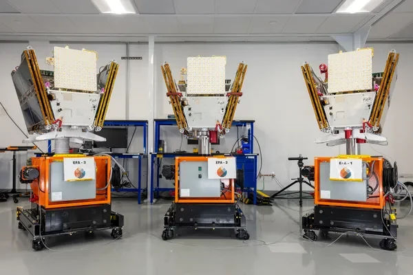 Three new satellites join the fight against wildfires.