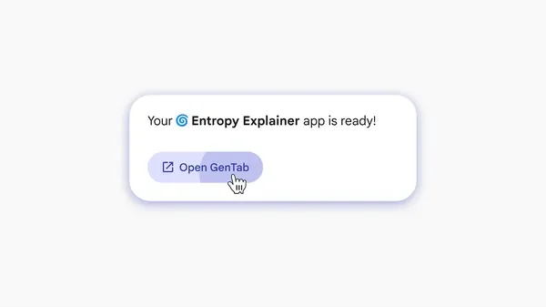 Take the web for a fresh spin with GenTabs, built with Gemini 3