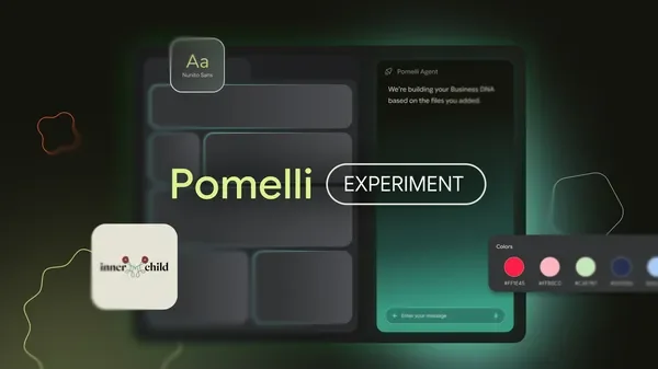 Pomelli adds new ways to build brand content and design websites.