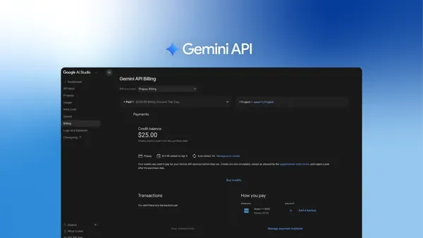 Prepay for the Gemini API to get more control over your spend