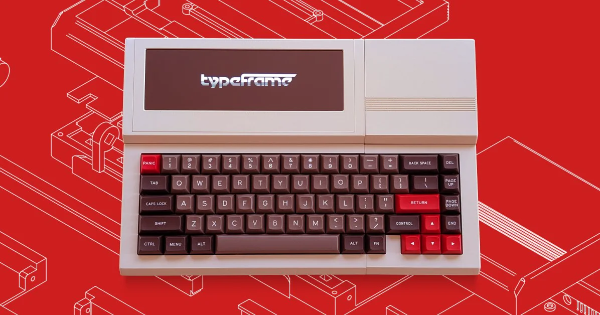 The Typeframe PX-88 Portable Computing System