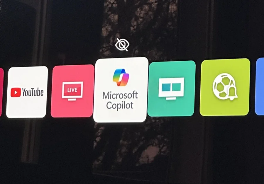 Microsoft Copilot AI Comes to LG TVs, and Can't Be Deleted