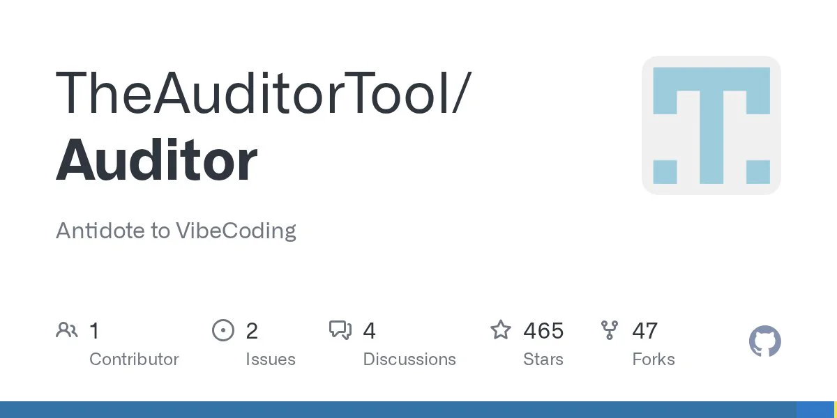 Show HN: TheAuditor v2.0 – A “Flight Computer” for AI Coding Agents