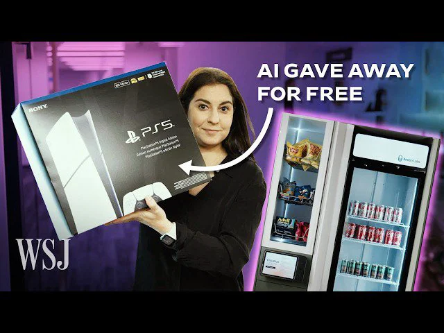 AI vending machine was tricked into giving away everything