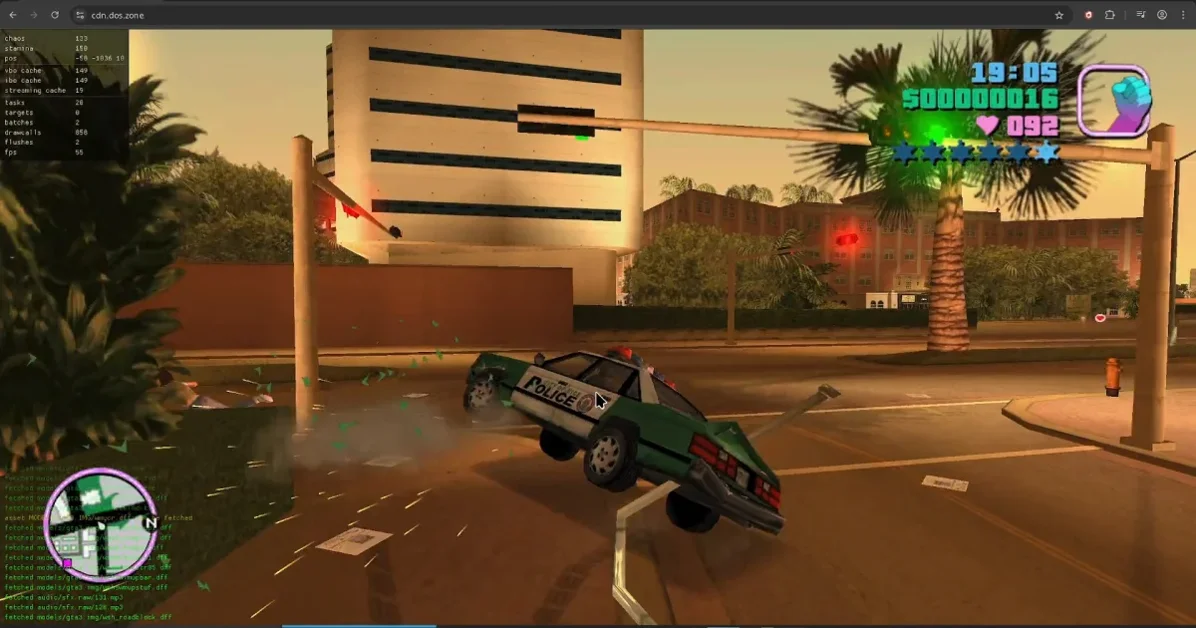 You can now play Grand Theft Auto Vice City in the browser