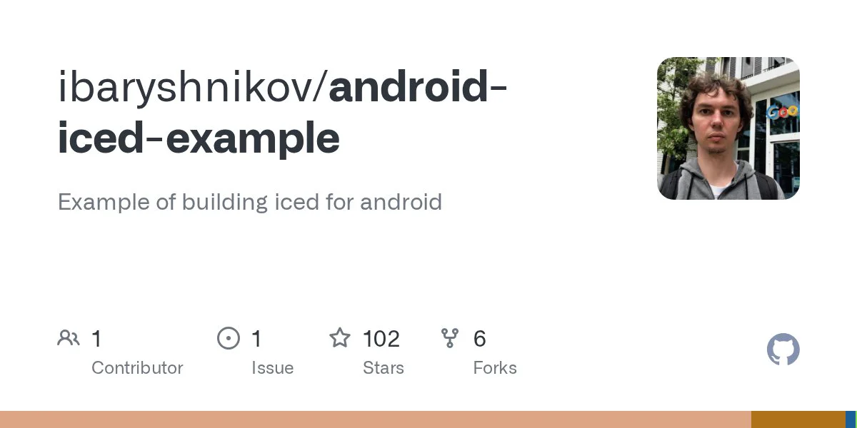 Build Android apps using Rust and Iced