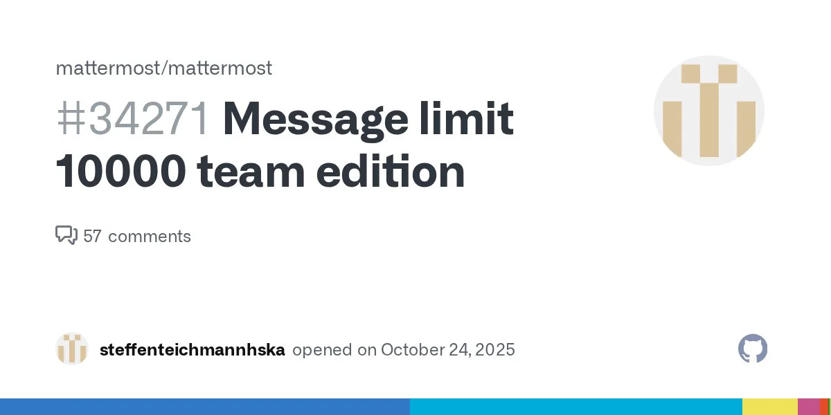 Mattermost restricted access to old messages after 10000 limit is reached
