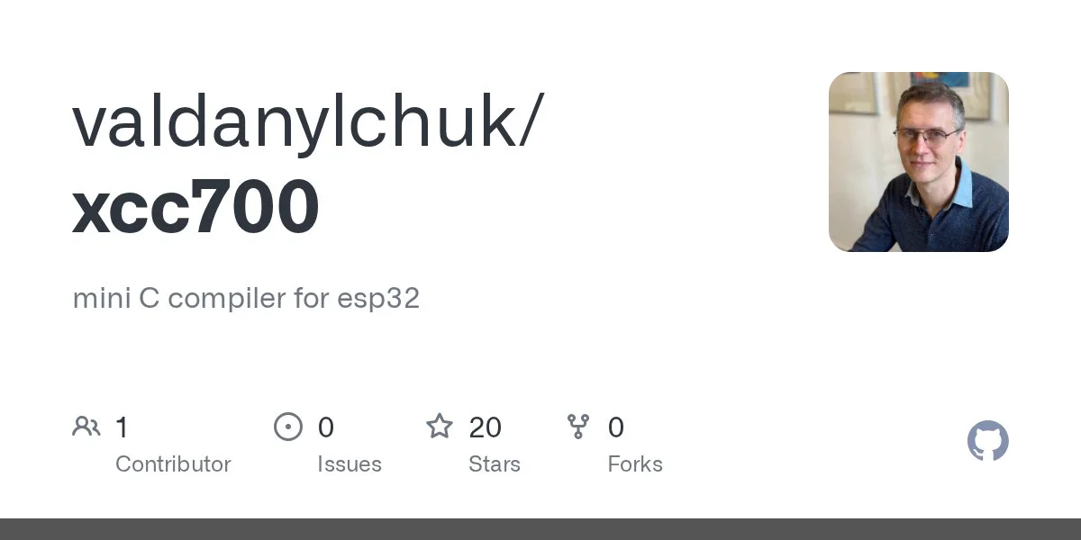 Show HN: Xcc700: Self-hosting mini C compiler for ESP32 (Xtensa) in 700 lines