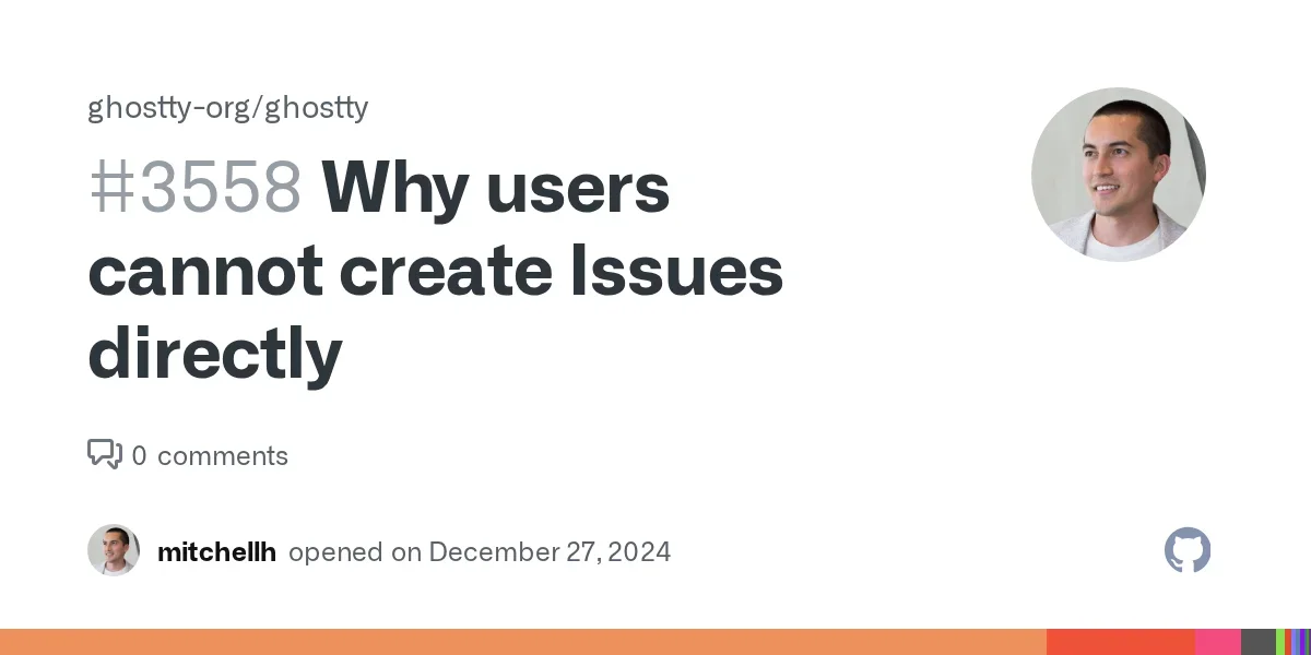 Why users cannot create Issues directly