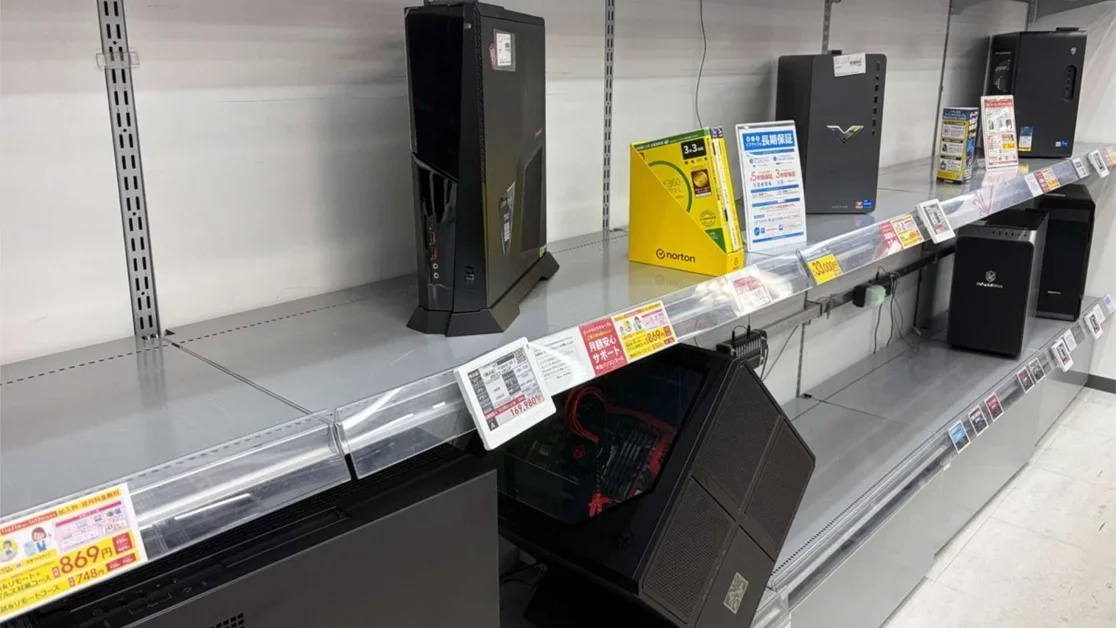 Japanese electronics store pleads for old PCs amid ongoing hardware shortage