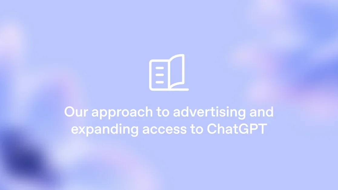 Our approach to advertising