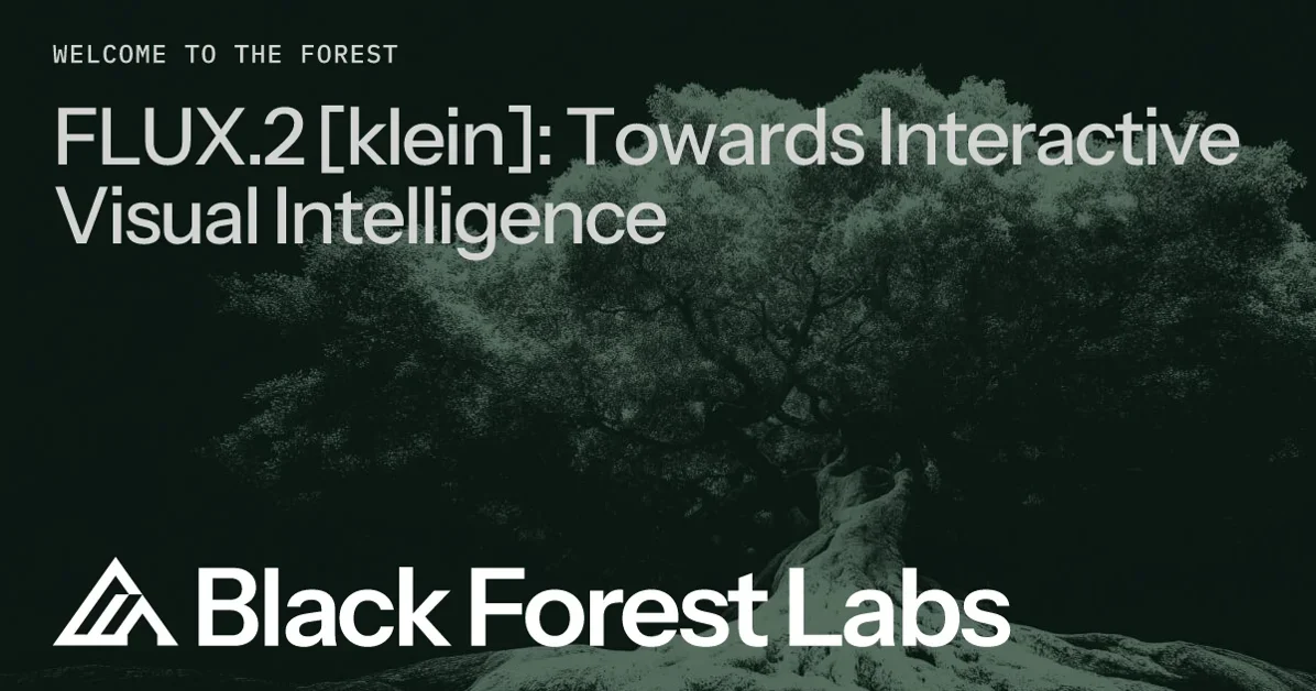 FLUX.2 [Klein]: Towards Interactive Visual Intelligence