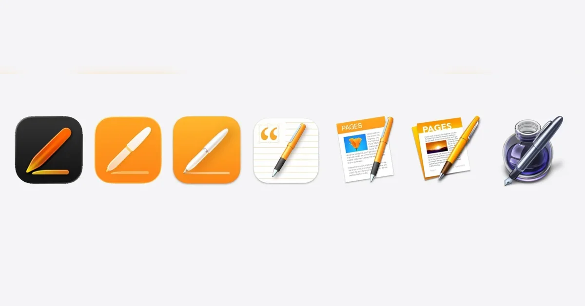 If you put Apple icons in reverse it looks like someone getting good at design