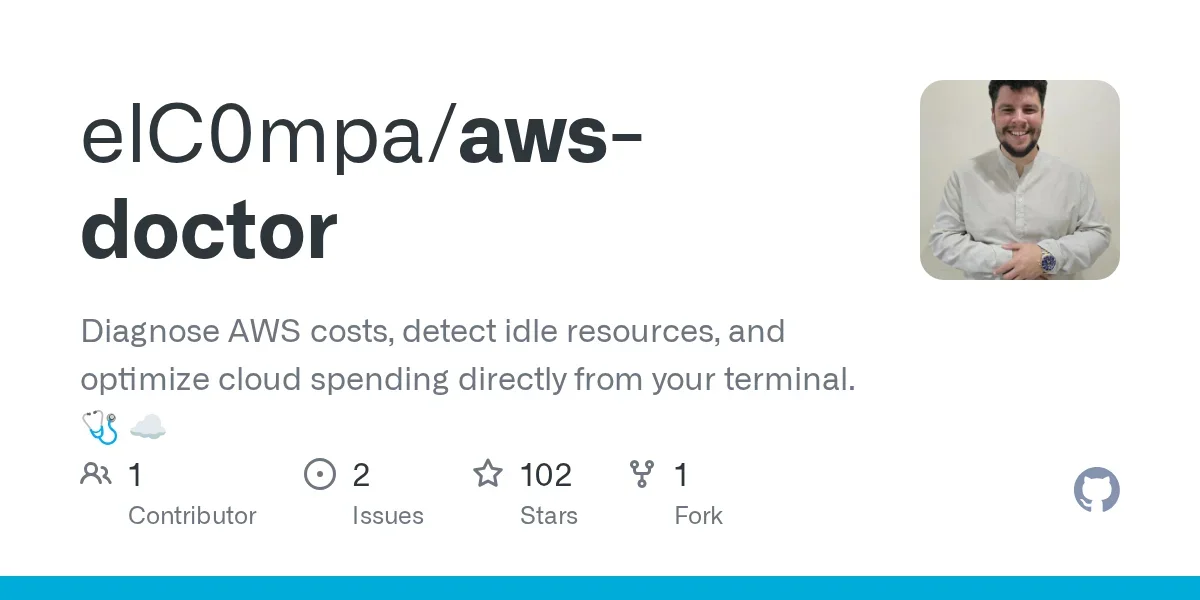 Show HN: AWS-doctor – A terminal-based AWS health check and cost optimizer in Go