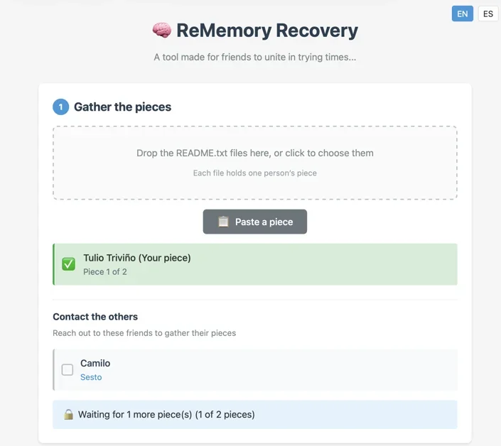Show HN: If you lose your memory, how to regain access to your computer?