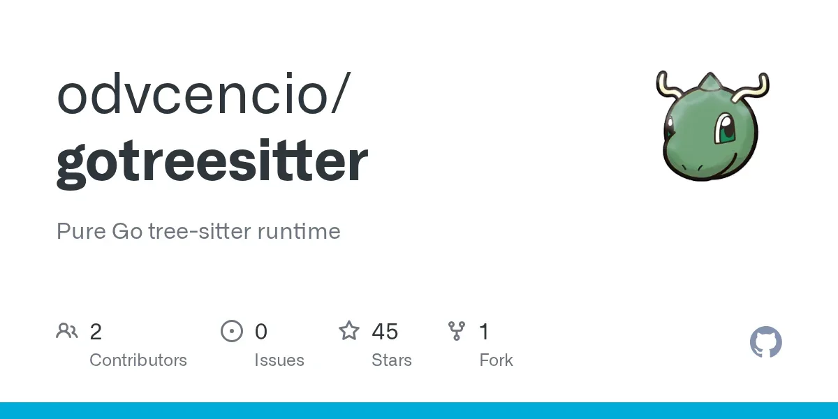 Show HN: I ported Tree-sitter to Go