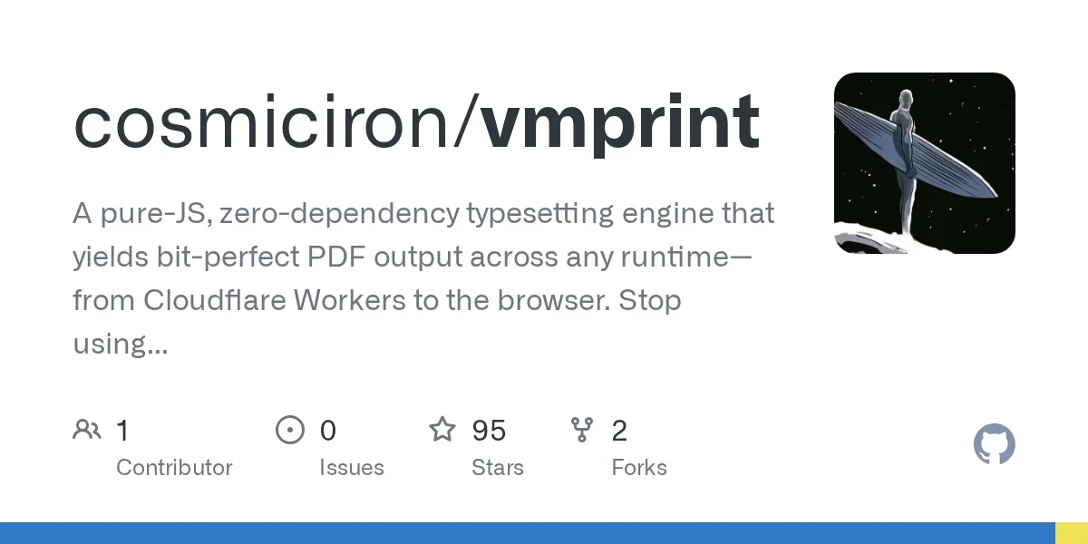 Show HN: I built a zero-browser, pure-JS typesetting engine for bit-perfect PDFs