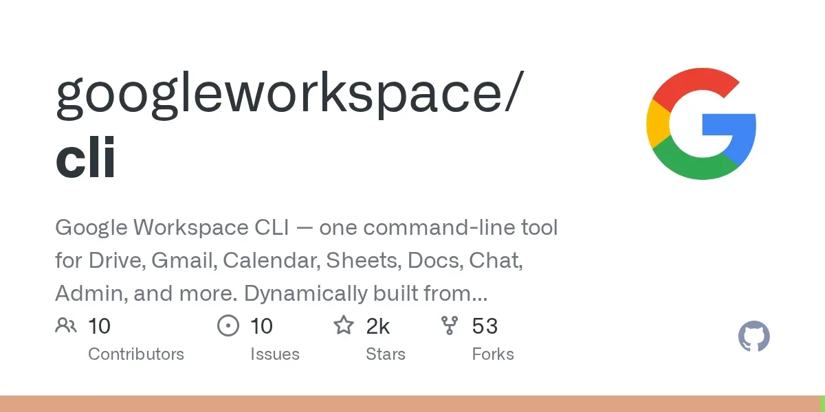 Google Workspace CLI