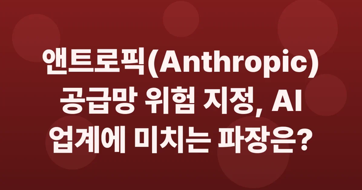 Pentagon Formally Labels Anthropic Supply-Chain Risk