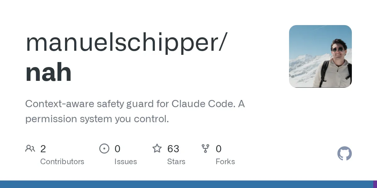 Show HN: A context-aware permission guard for Claude Code