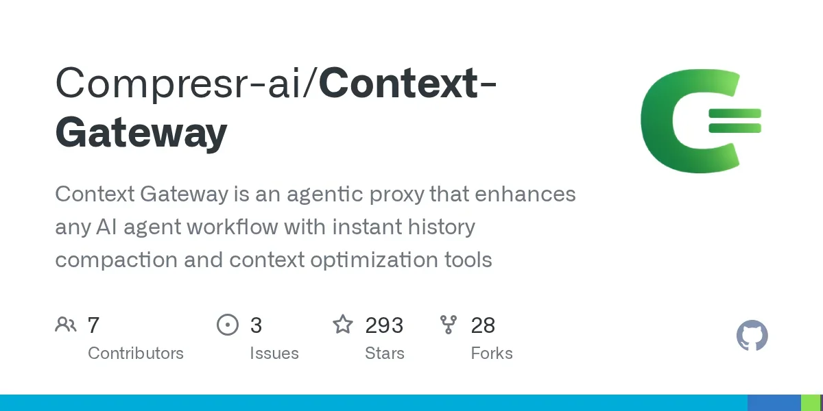 Show HN: Context Gateway – Compress agent context before it hits the LLM
