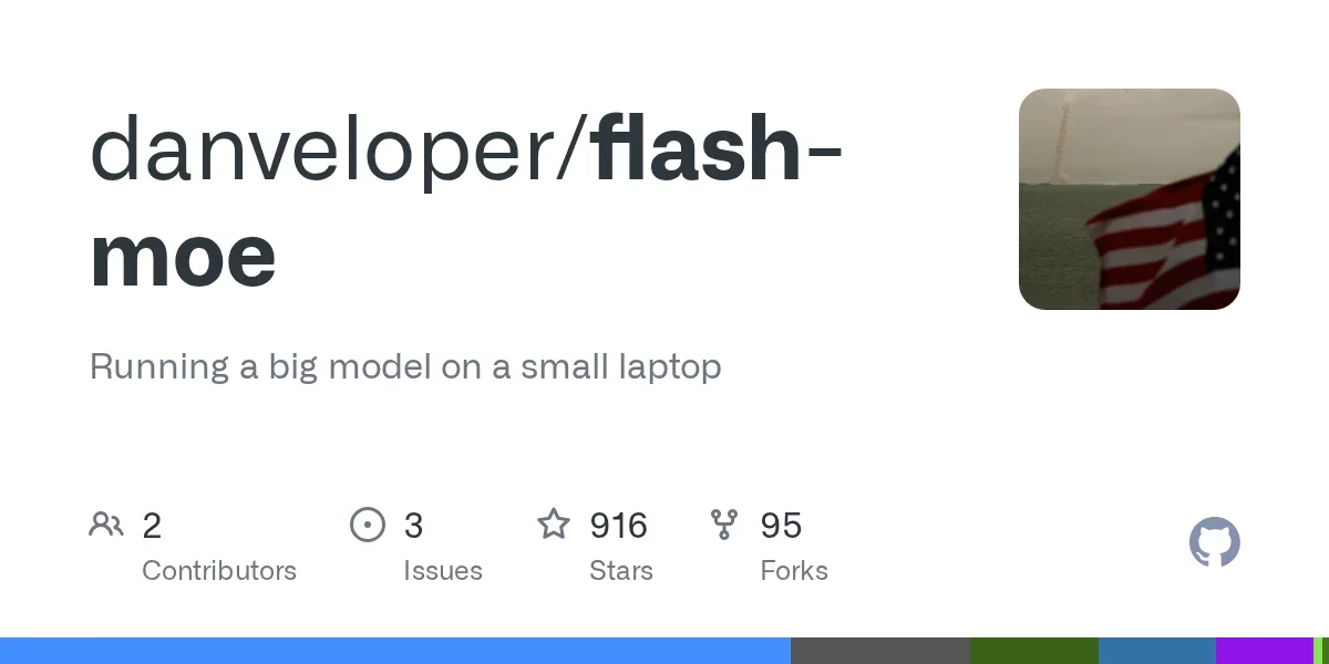 Flash-MoE: Running a 397B Parameter Model on a Laptop