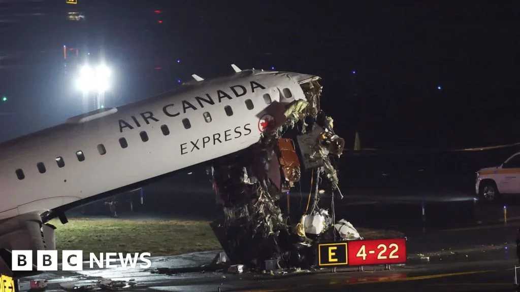 Two pilots dead after plane and ground vehicle collide at LaGuardia