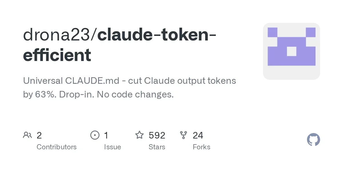 Universal Claude.md – cut Claude output tokens
