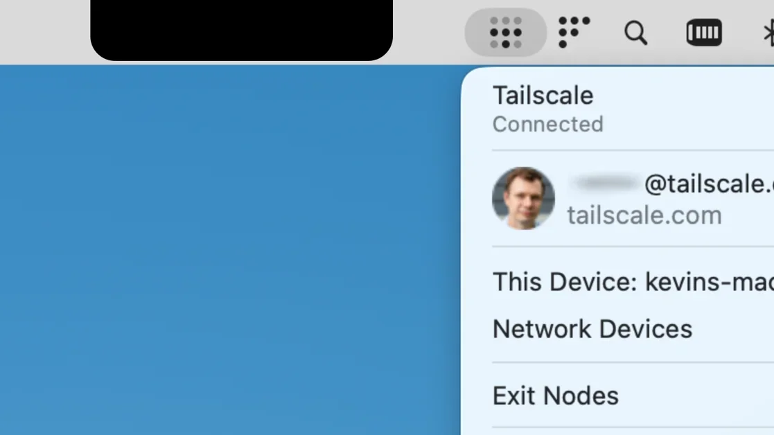 Tailscale's new macOS home