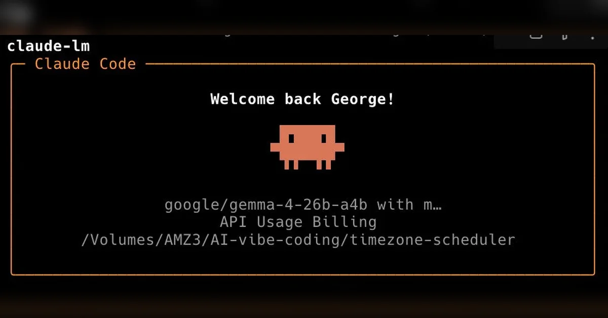 Running Gemma 4 locally with LM Studio's new headless CLI and Claude Code