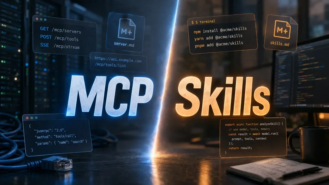 I still prefer MCP over skills