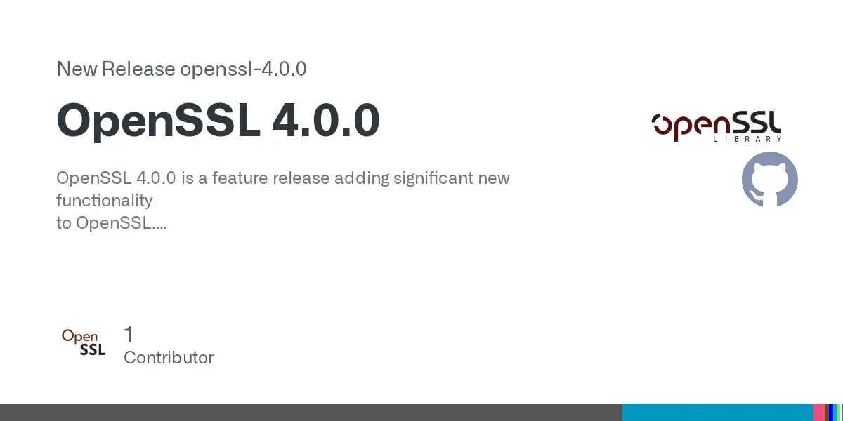 OpenSSL 4.0.0