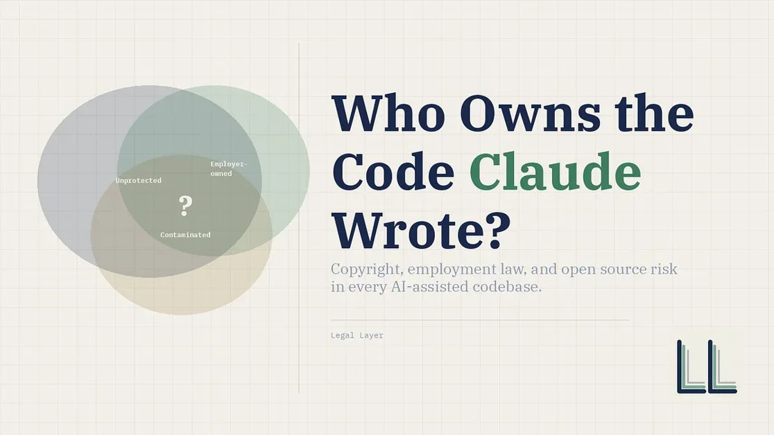 Who owns the code Claude Code wrote?