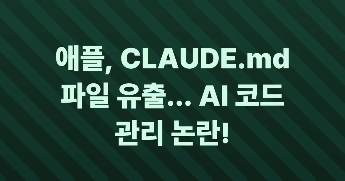 Apple accidentally left Claude.md files Apple Support app