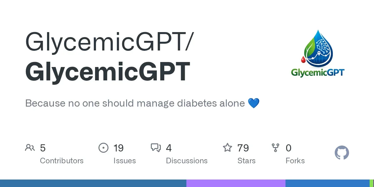 Show HN: GlycemicGPT – Open-source AI-powered diabetes management