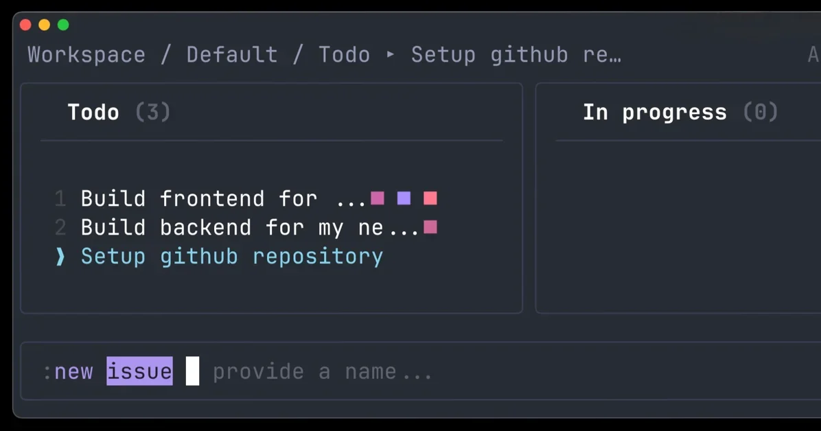Show HN: Epiq – Distributed Git based issue tracker TUI