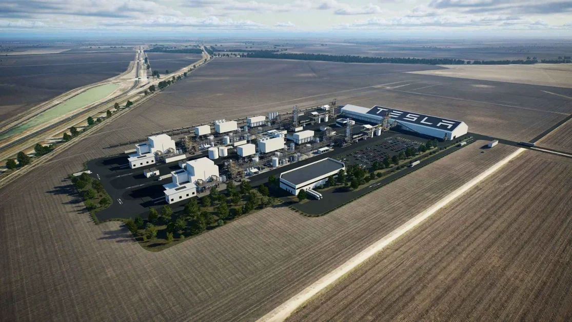 Tesla's lithium refinery discharges 231,000 gallons of polluted wastewater a day