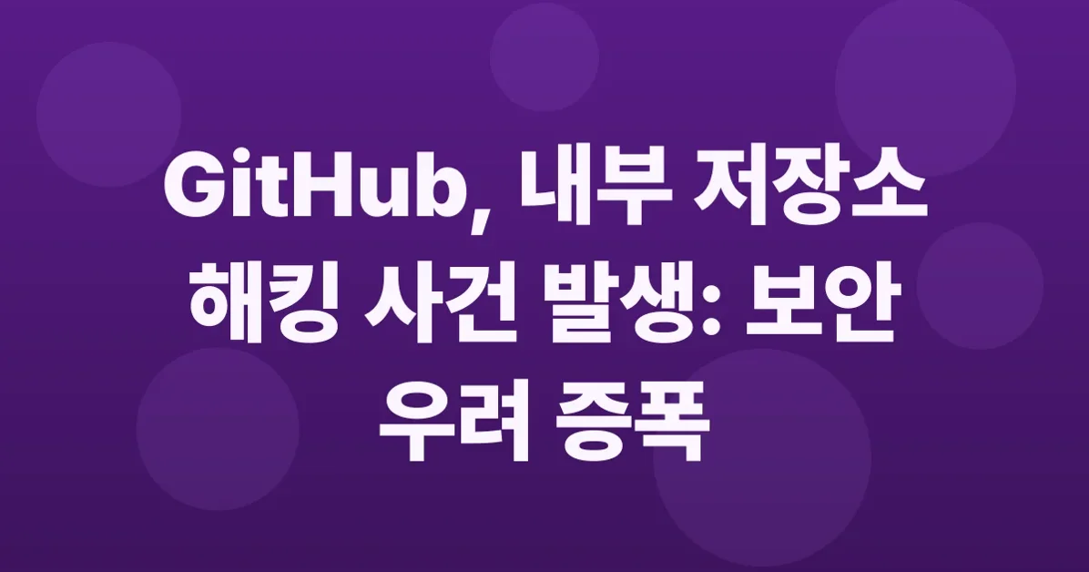 GitHub is investigating unauthorized access to their internal repositories