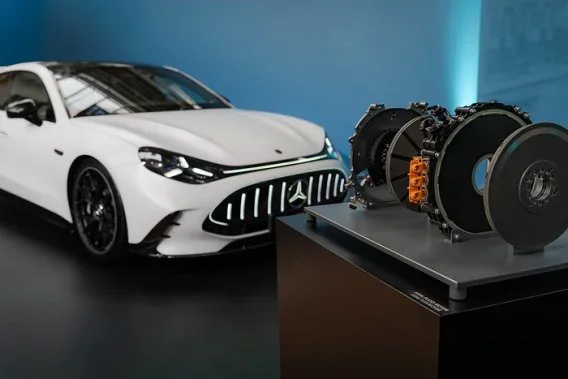 Mercedes‑Benz starts large‑scale production of electric axial flux motor