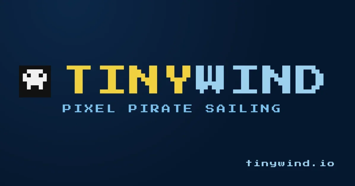 TinyWind: A pixel pirate sailing game with real wind physics (380k+ kms sailed)
